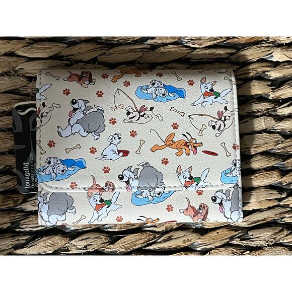 Loungefly Disney Dogs Play Mini Backpack Wallet Set Pluto  display picture 2